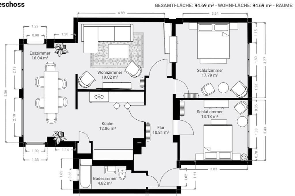 Urban & Chic: 2Bdr, Parkplatz Apartment Witten Ngoại thất bức ảnh